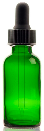 CannaGlobe Green Dropper Bottle